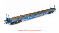 5111 Heljan IGA Cargowaggon in Blue livery - weathered